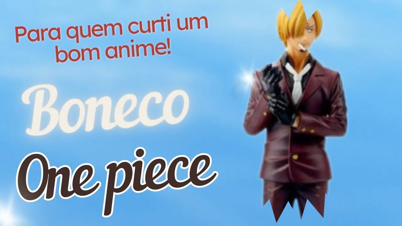 FANÁTICOS POR ANIME ONE PIECE.Action figure one piece - sanji