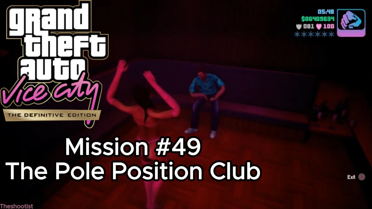 GTA Vice City Definitive Edition - Mission #49 - The Pole Position Club [Asset]