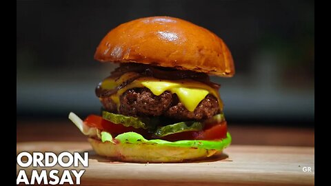 Gordon Makes an All American Burger