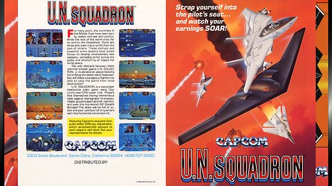 U.N. Squadron (Arcade) Mission 6 (Micky Simon)