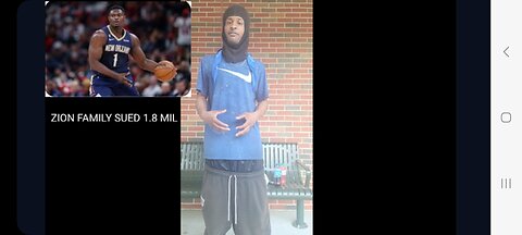 SAYS ZION WILLIAMSON CHECC BOUCNED OWES 1.8 MILLIOM SUED BYE TECH COMPANY ZION GOT DIS 💪🏾💯