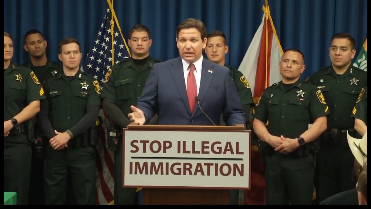 DeSantis to Already Deported Illegals: You'll Regret Coming Here