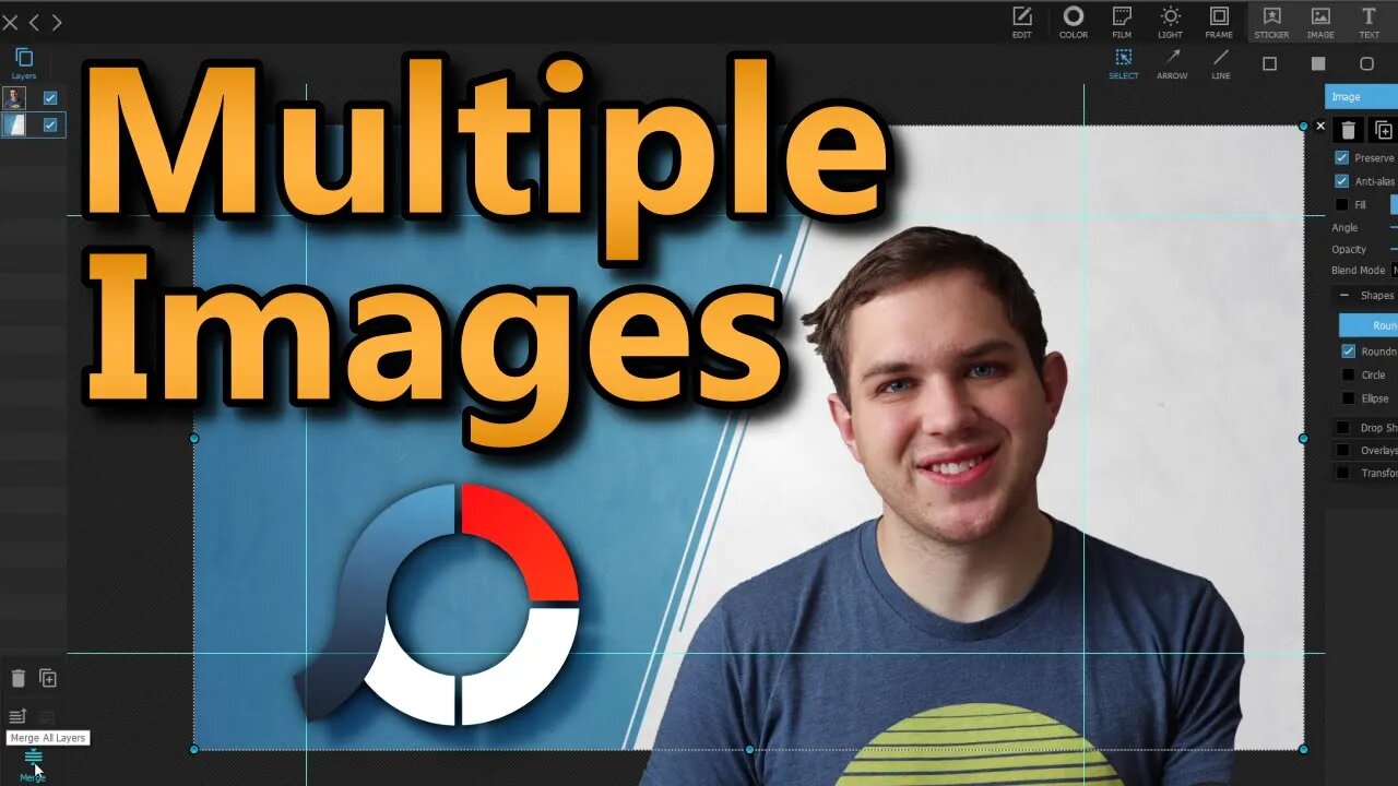 Make Thumbnails With Multiple Images! PhotoScape X!