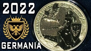 2022 Germania Stunning Silver! What A Beautiful Medal!