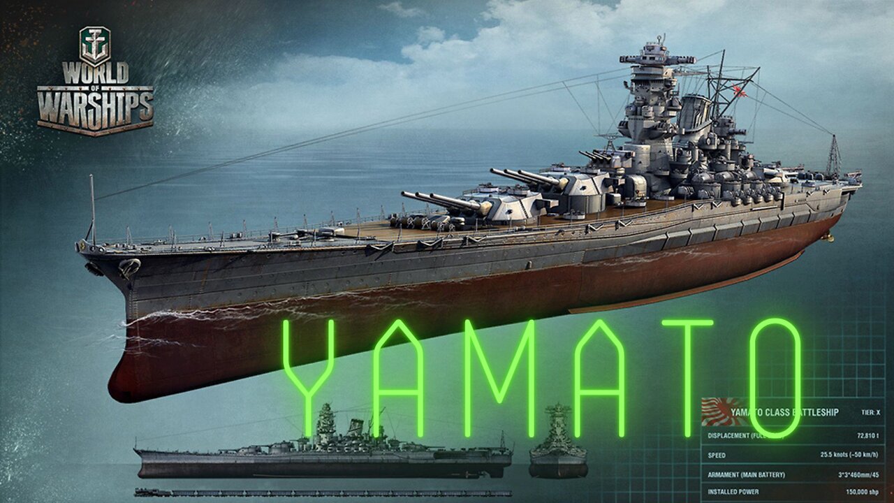 Having fun in the Yamato!