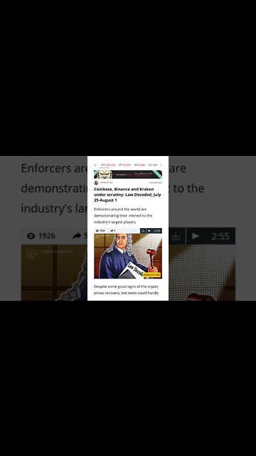 Coinbase, Binance and Kraken Under Scrutiny #cryptomash @UnchainedPodcast @aantonop @BitBoyCrypto