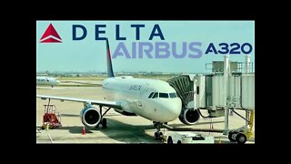 Better Than I Expected! Delta Air Lines Airbus A320 Dallas-Salt Lake City / Economy Class (4K)