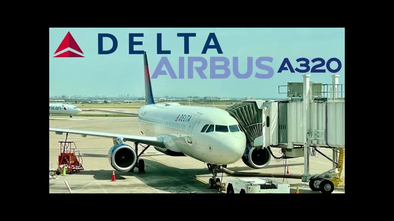 Better Than I Expected! Delta Air Lines Airbus A320 Dallas-Salt Lake City / Economy Class (4K)
