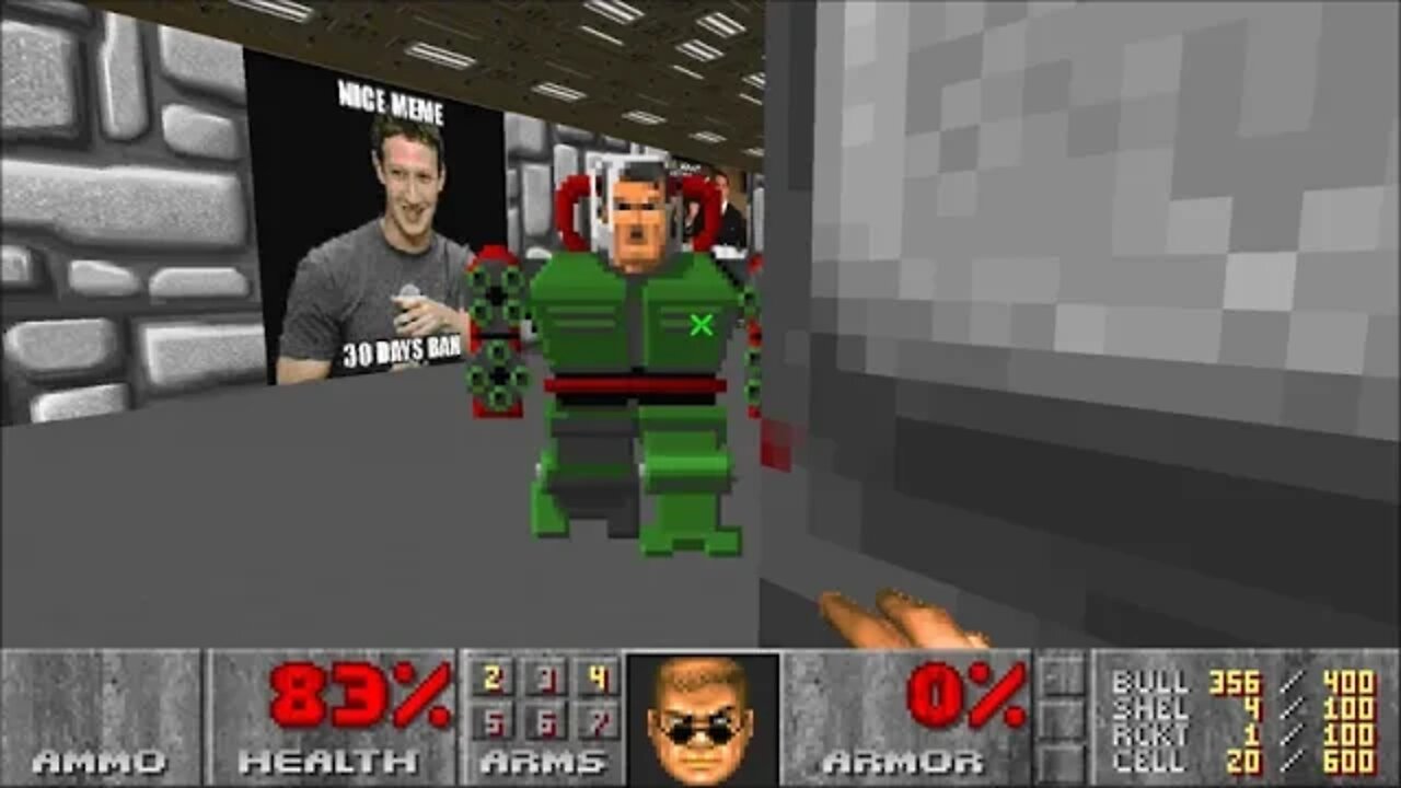 Doom 2 Anti-Zuckerbergism UV Max in 21:14