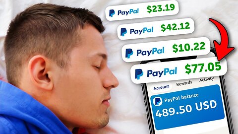 Sleep & Earn $25 Per Minute (Make PayPal Money Online For Free)