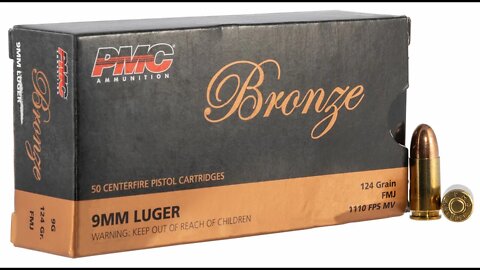 $12.99 PMC bronze 9mm