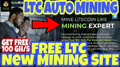 NEW LTC FREE MINING SITE || 100% LEGIT ||