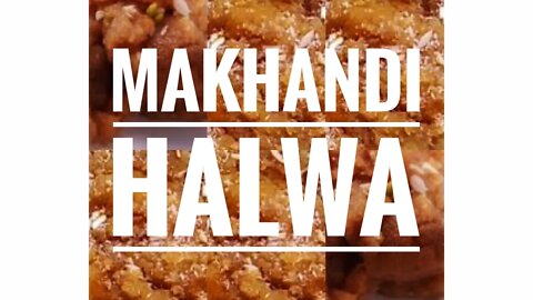 How to cook makhandi halwa/ makhandi halwa#easyrecipe #food