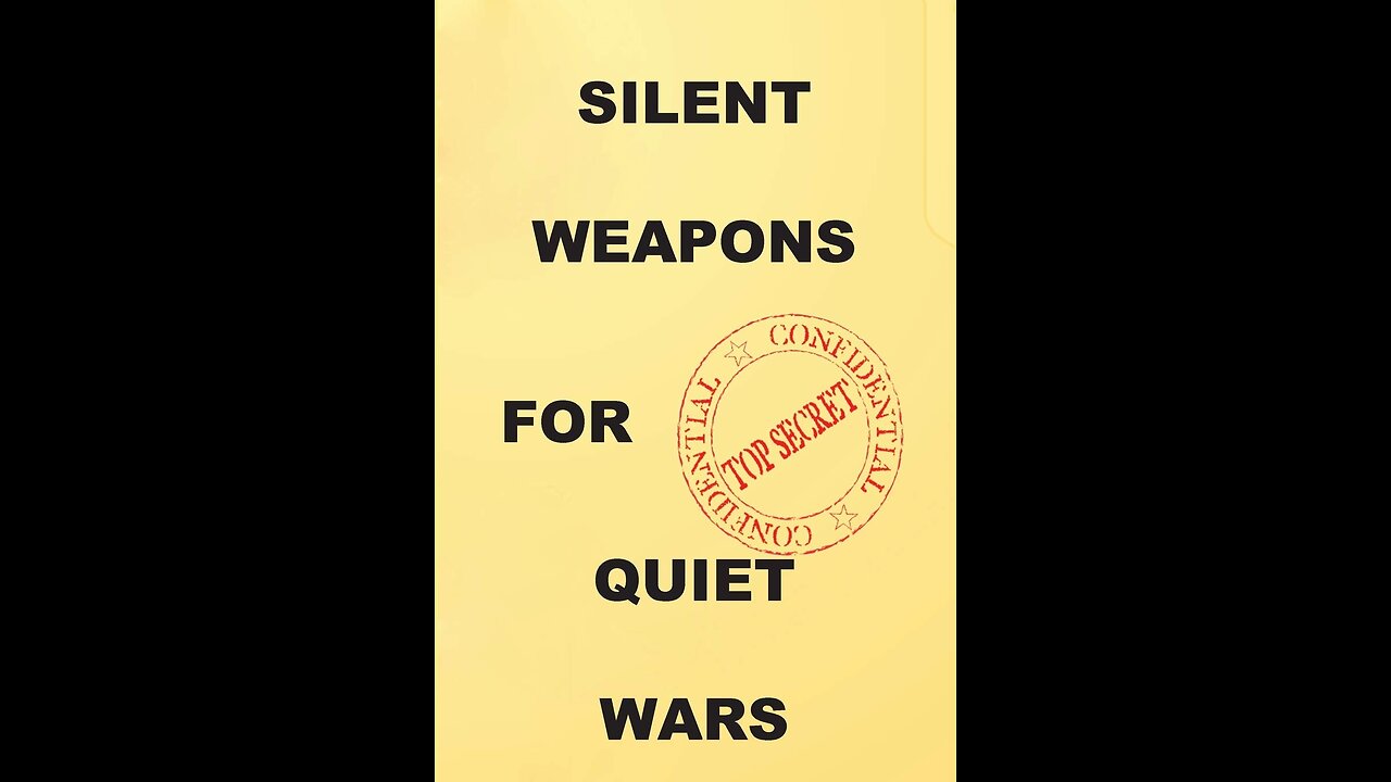 Silent Weapons For Quiet Wars Document - Full Read