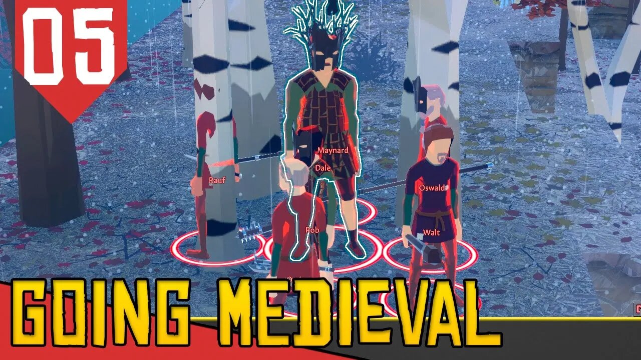 Atirando em um GIGANTE! - Going Medieval #05 [Série Gameplay Português PT-BR]