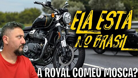 Super METEOR 650 está no BRASIL faz TEMPO. A ROYAL COMEU MOSCA?