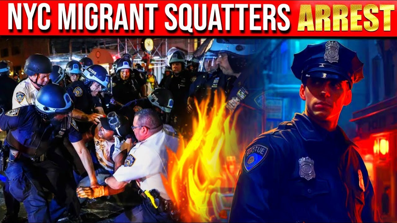 NYC Migrant Crisis: NYC Migrant Squatters Arrest