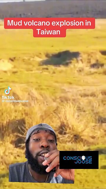 Mud Volcano Erupts In Taiwan