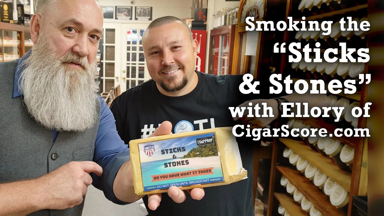 "Sticks & Stones" w/ Ellory of CigarScore.com – Pit Stop 31