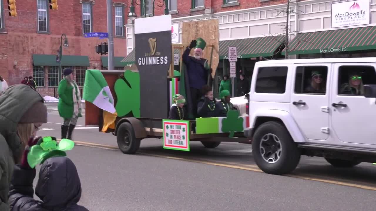 Grand Ledge St. Patrick's Day is a chilly success