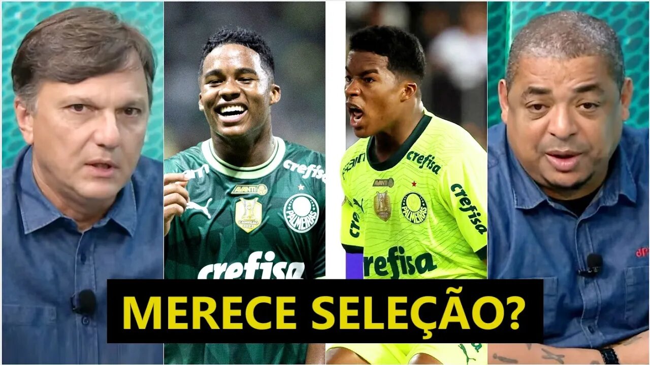 "POR QUE NÃO CONVOCAR o Endrick AGORA? Gente, ele CLARAMENTE é..." Jovem do Palmeiras é EXALTADO!