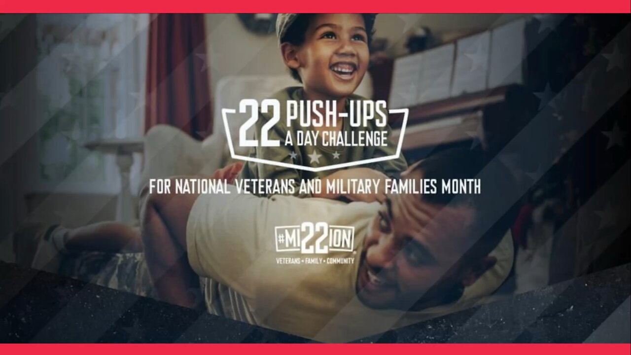 22 push ups a day for those who serve(d)!