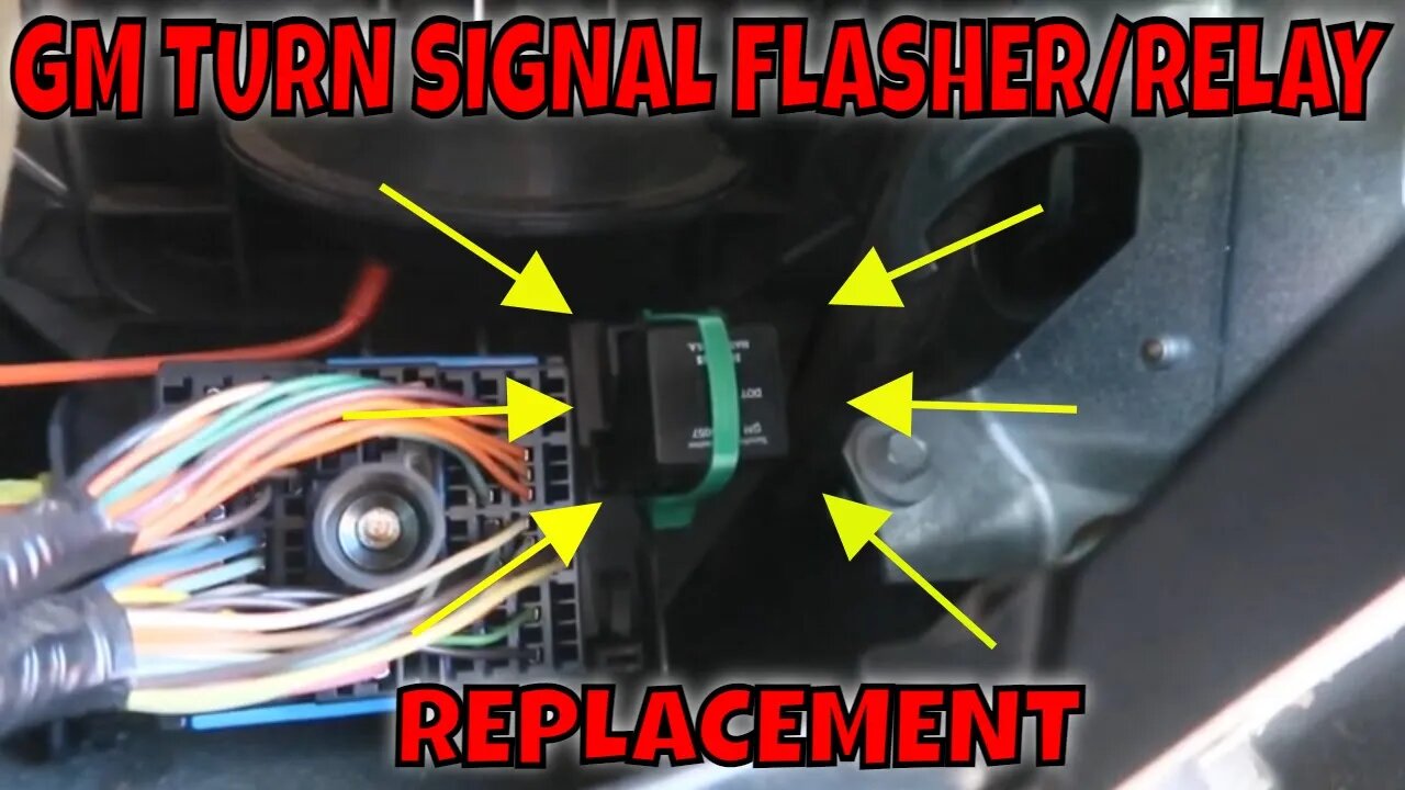 REPLACING THE TURN SIGNAL FLASHER RELAY IN MY 2002 CHEVY S-10 XTREME