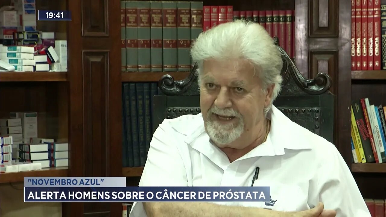 ''Novembro Azul”: Alerta homens sobre o câncer de próstata