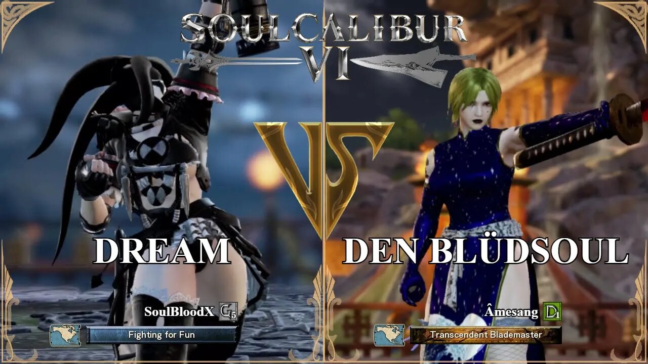 Dream (SoulBloodX) VS Den Blüdsoul (P2) (SoulCalibur™ VI: Online)