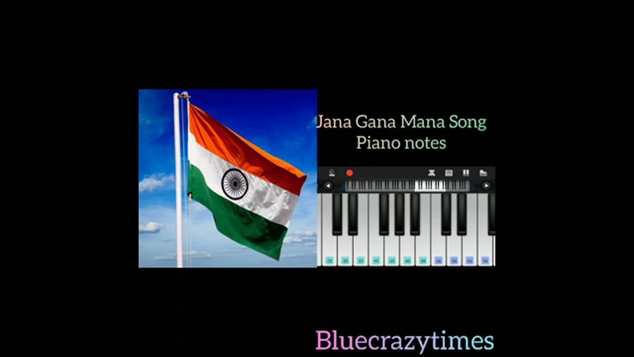 jana gana mana piano sound