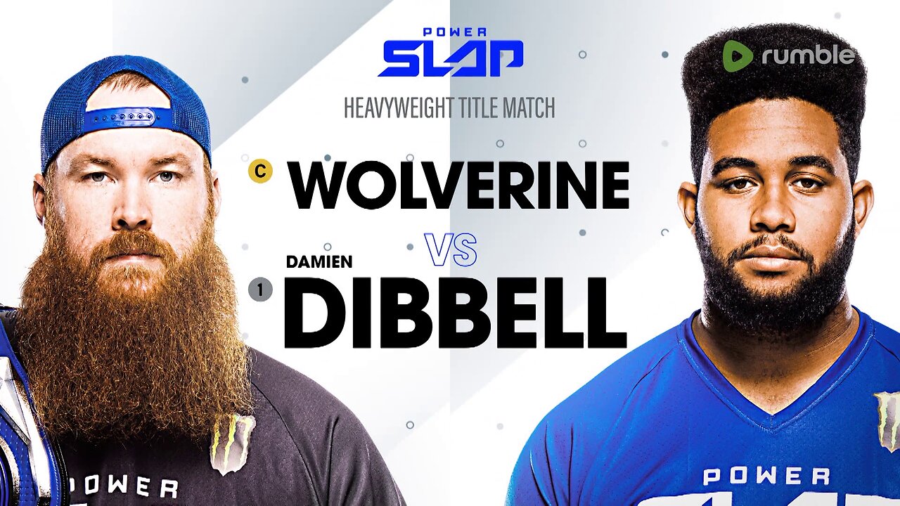 WOLVERINE vs DIBBELL | Power Slap 2 - Heavyweight Title Match