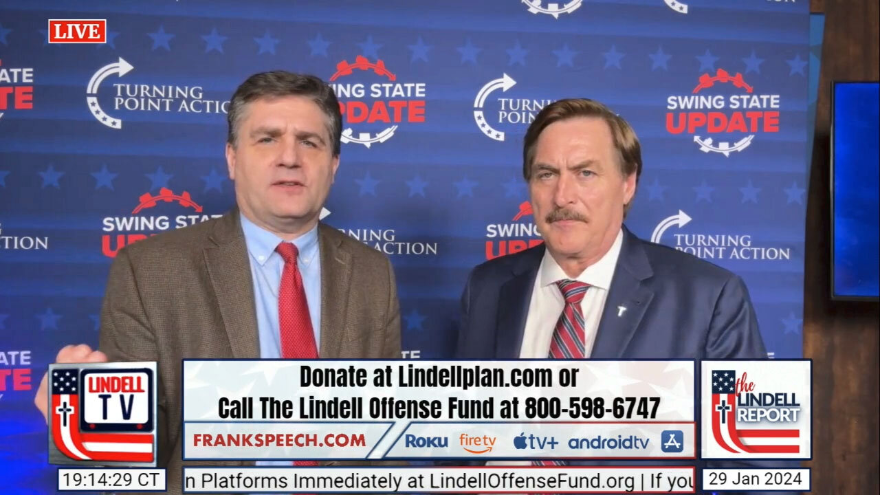 Mike Lindell and Patrick Colbeck Preview The Plan To Save Election At TPUSA Action Las Vegas