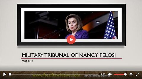 U.S. MILITARY TRIBUNAL OF NANCY PELOSI AT GITMO - PART ONE