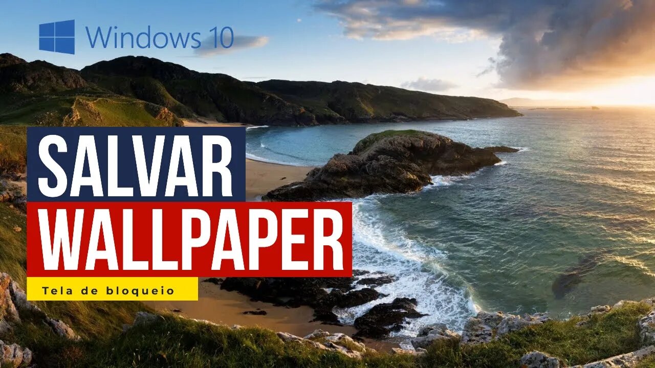 Windows 10 - Dica de como salvar o Wallpaper da tela de bloqueio.