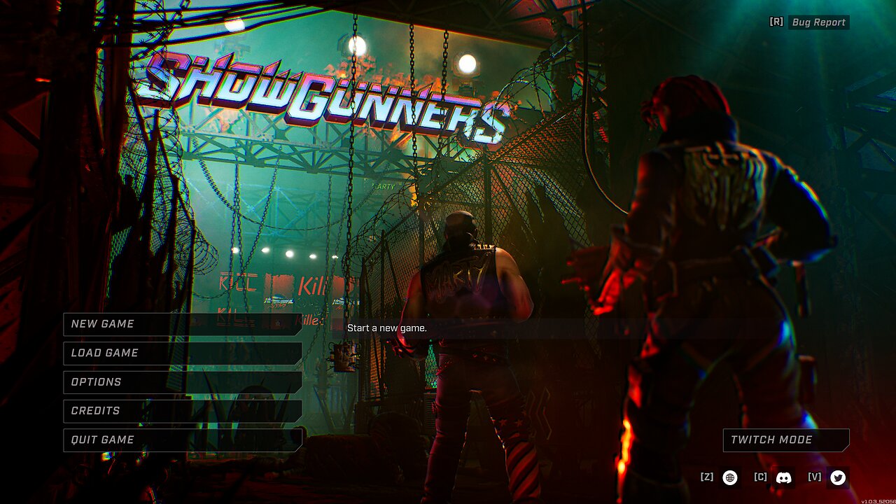 Showgunners, New game (for me), let's check it out Blind Part 1