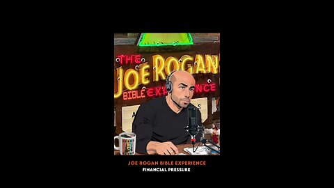 How to Manage Financial Pressure? THE JOE ROGAN BIBLE EXPERIENCE #jre #faith #god #money #prayer