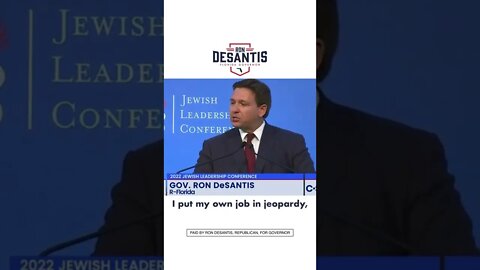 DeSantis speaks on being a good leader