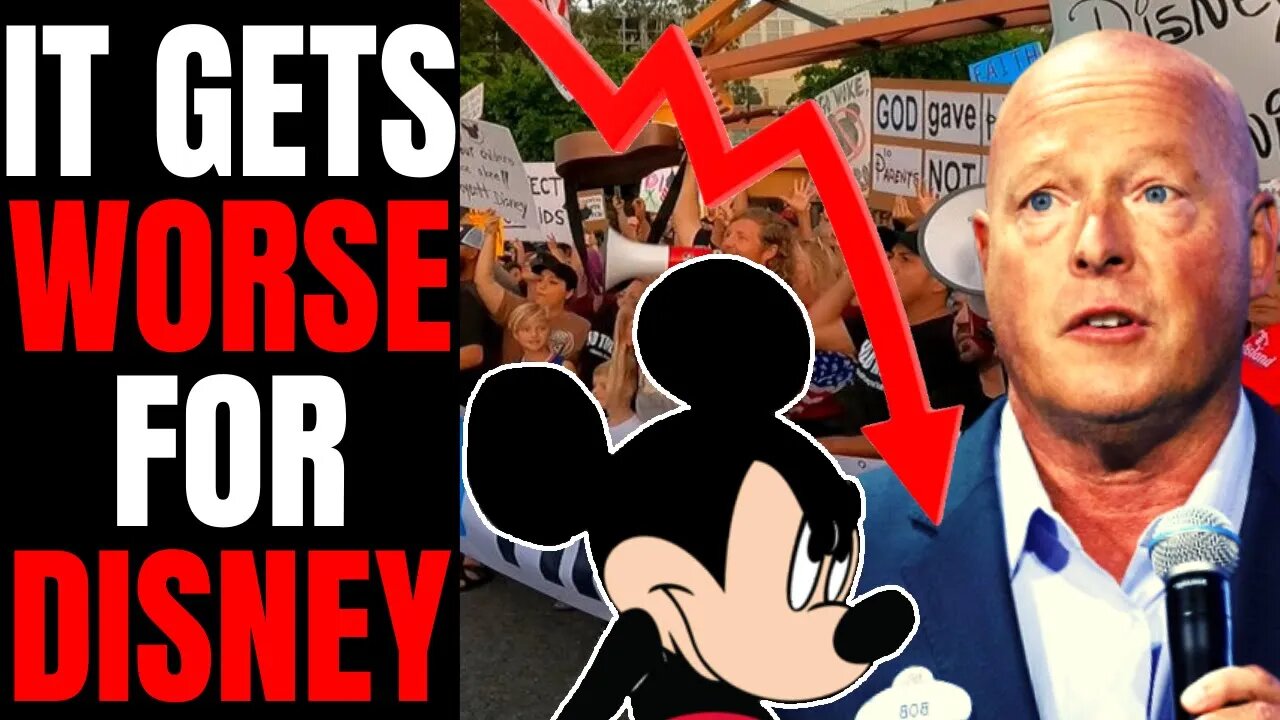 It Gets WORSE For Disney! | HUNDREDS Of People At "Boycott Disney" Protest After Agenda Videos Leak