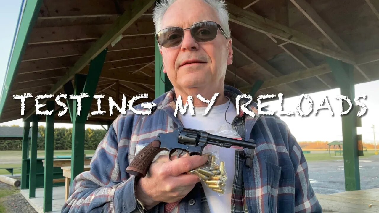 Testing my reloads for the S&W 32 regulation police at the range. Blowing up some cans!