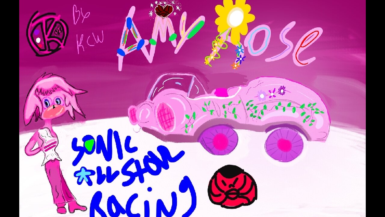 Konguron92 presents: sonic all stars racing transformed:episode no.1 the empress of love-amy rose part.1/4