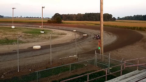 I-96 Speedway Non-Wing Sprints Heat Race 8/27/2021