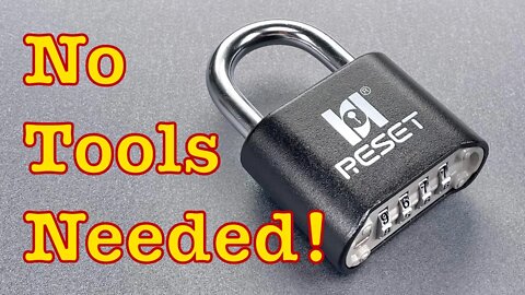 [1292] Lesson: Don’t Copy Master Lock (Reset Combination Lock)