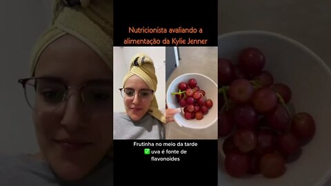 NUTRICIONISTA AVALIANDO A ALIMENTAÇÃO DA KYLIE JENNER... #Shorts