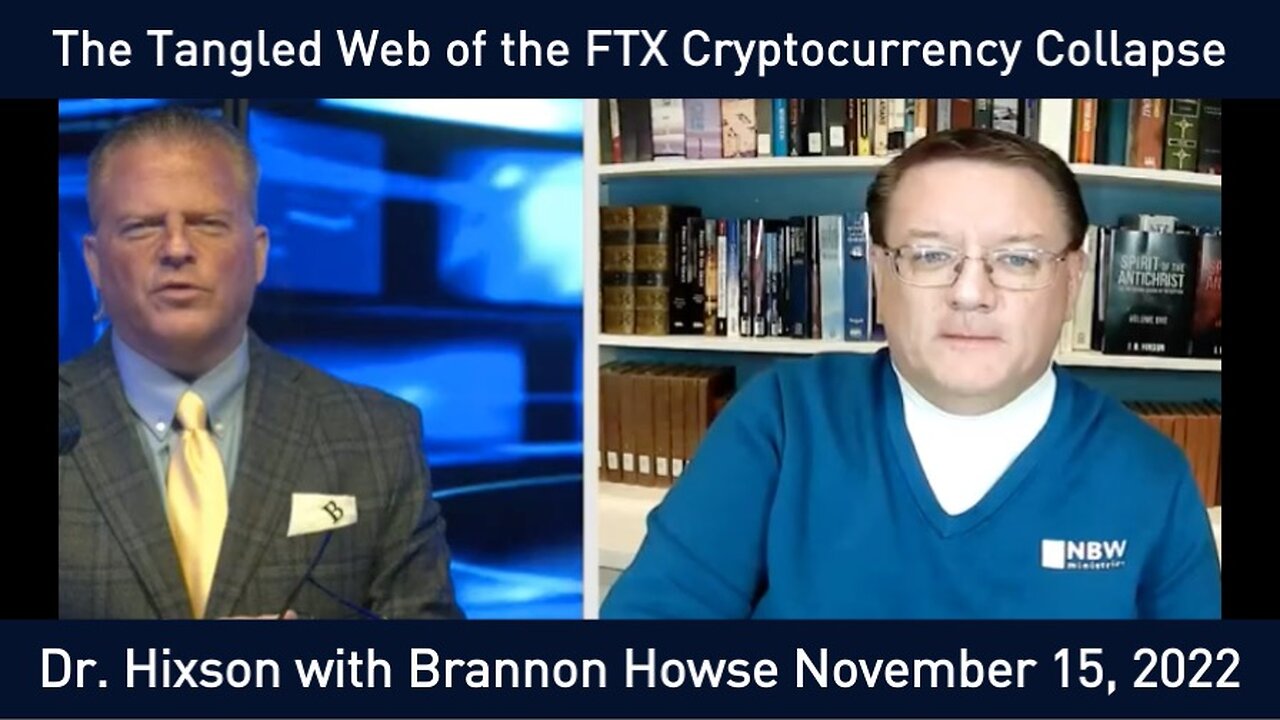 The Tangled Web of the FTX Cryptocurrency Collapse (Brannon Howse Interview)