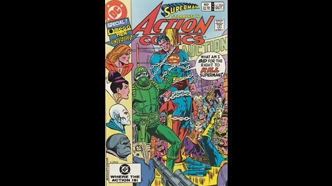 Action Comics -- Issue 536 (1938, DC Comics) Review
