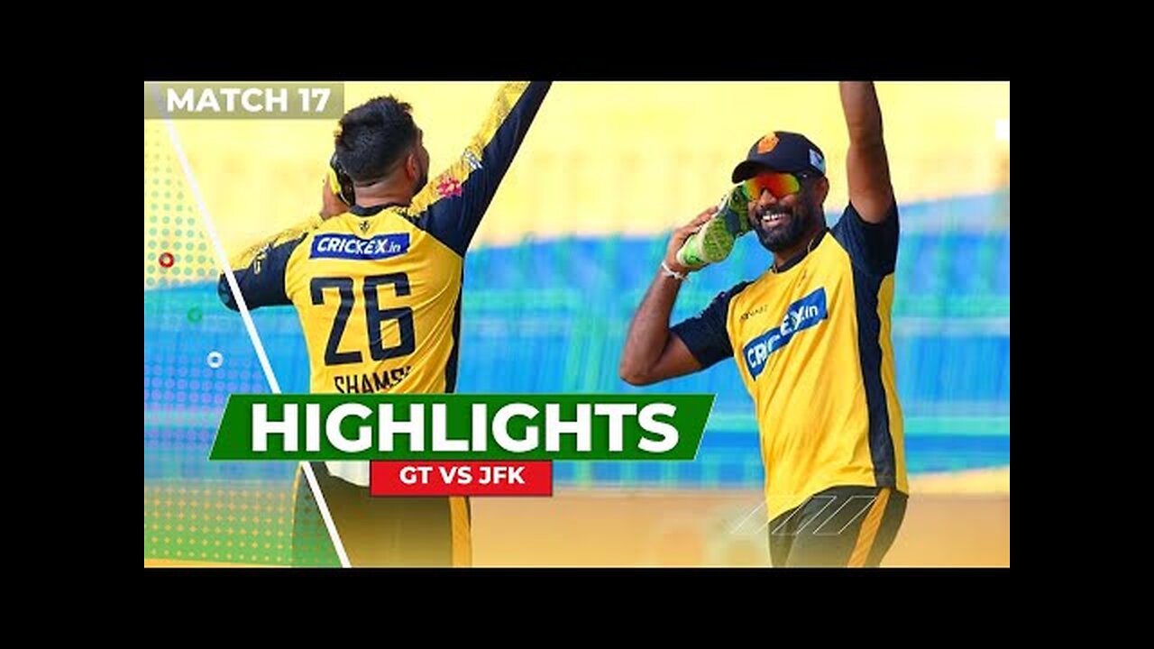 LPL Match 17 Highlights 2023 | Galle Titans vs Jaffna kings |