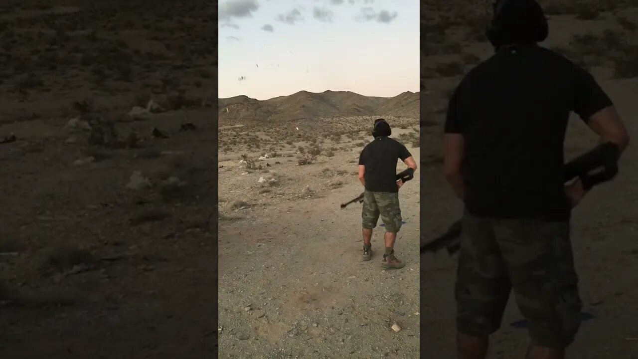 ATIRANDO NO DRONE DE FUZIL ASSALTO #SHORTS
