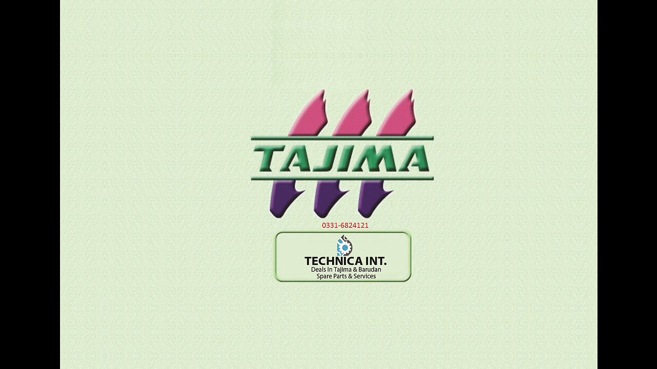 Tajima embroidery machine during maintenance |