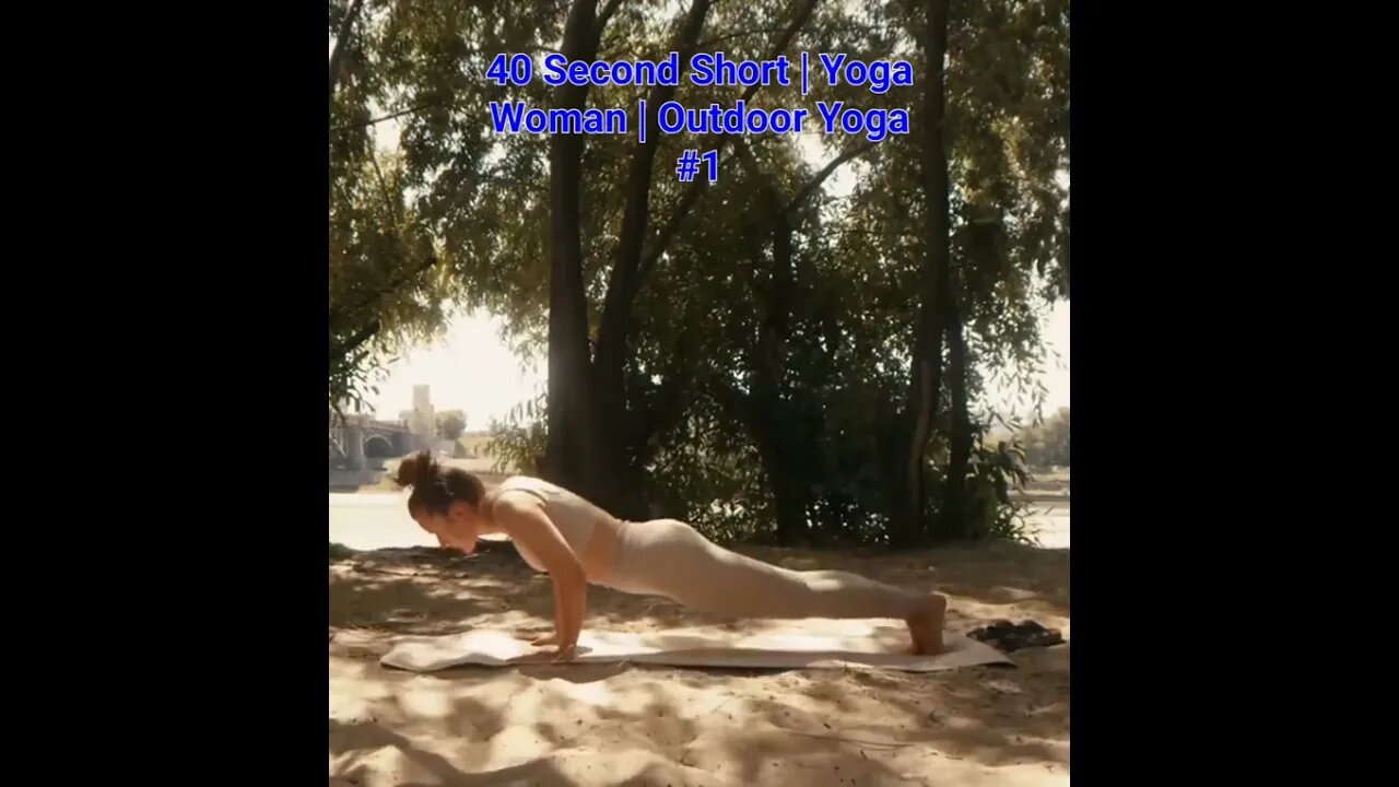 Yoga Woman | Outdoor Yoga #yoga #shorts #short #music #meditation #health #peace 40 Seconds #1