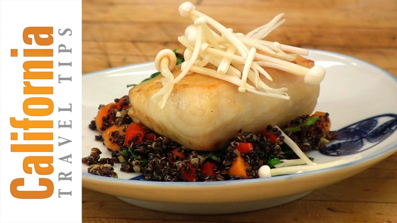 Healthy Miso Fish Recipe with Kale and Quinoa - Golden Door Spa